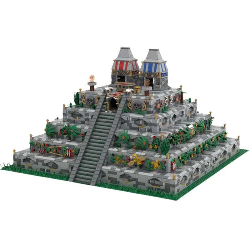 ZITIANYOUBUILD ZITIANYOUBUILD Ancient Mesoamerican Architecture 8056 Pieces MOC — product photo