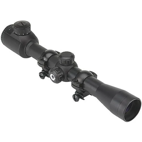 BARSKA BARSKA AC10037 4x32 IR Plinker-22 Black Matte Scope with Rings — product photo
