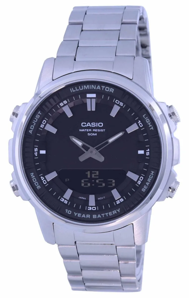 CASIO CASIO AMW-880D-1A 50M Analog Digital Men's Watch — product photo