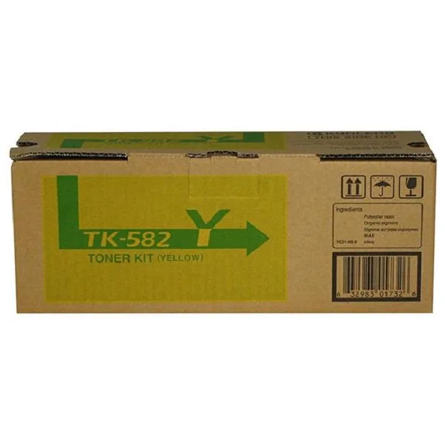 Kyocera Kyocera TK582Y Yellow Toner Cartridge 2800 Pages — product photo