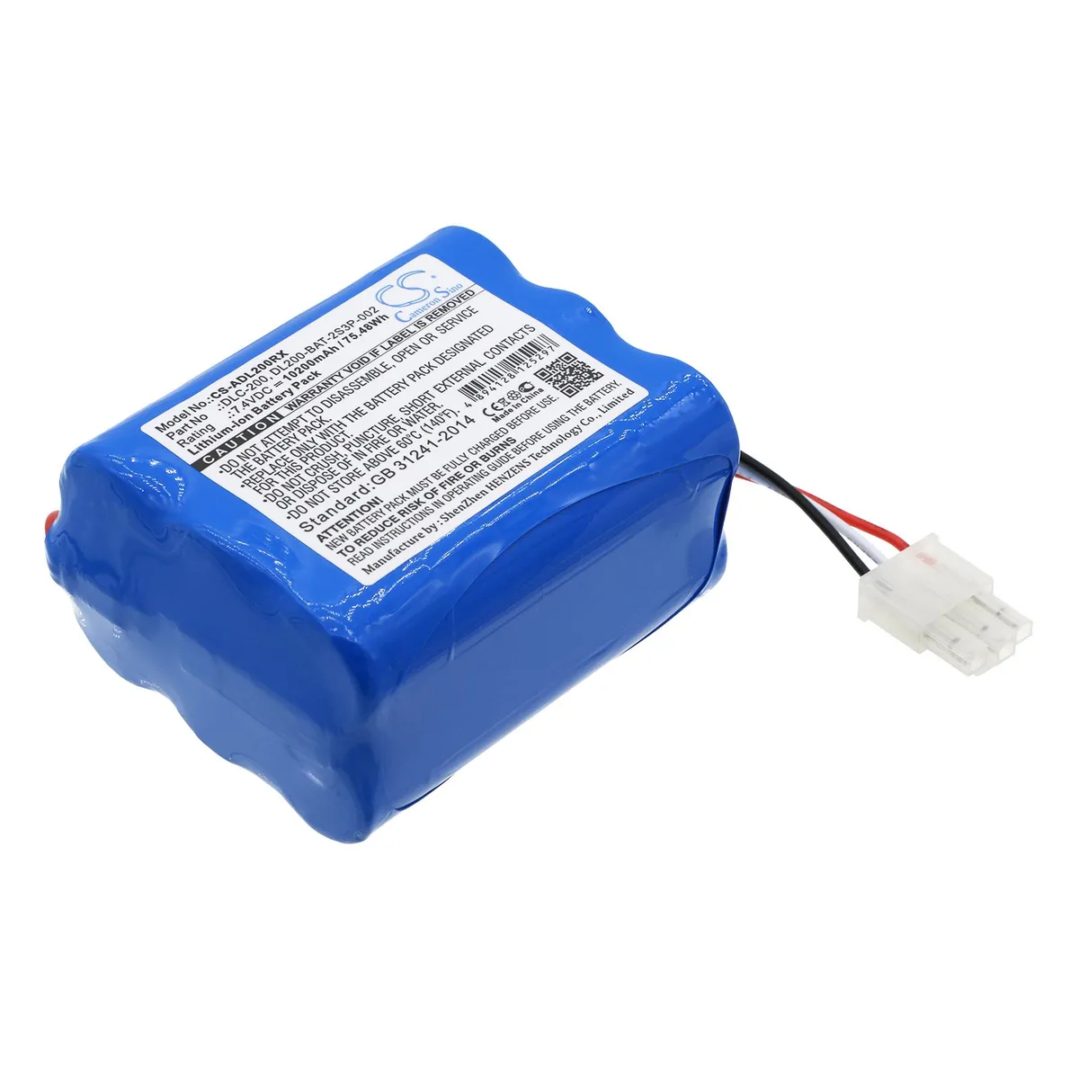 Cameron &amp; Co Cameron &amp; Co DS-CS-ADL200RX 10200mAh 7.4V Blue — product photo
