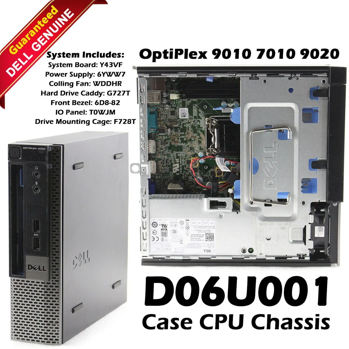 DELL DELL L200EU-01 OptiPlex 9020 Chassis Q87 LGA1150 200W PSU PC case — product photo