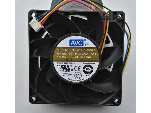 LORDWORLD LORDWORLD 9238 48V .7A 4-wire radiator fan — product photo