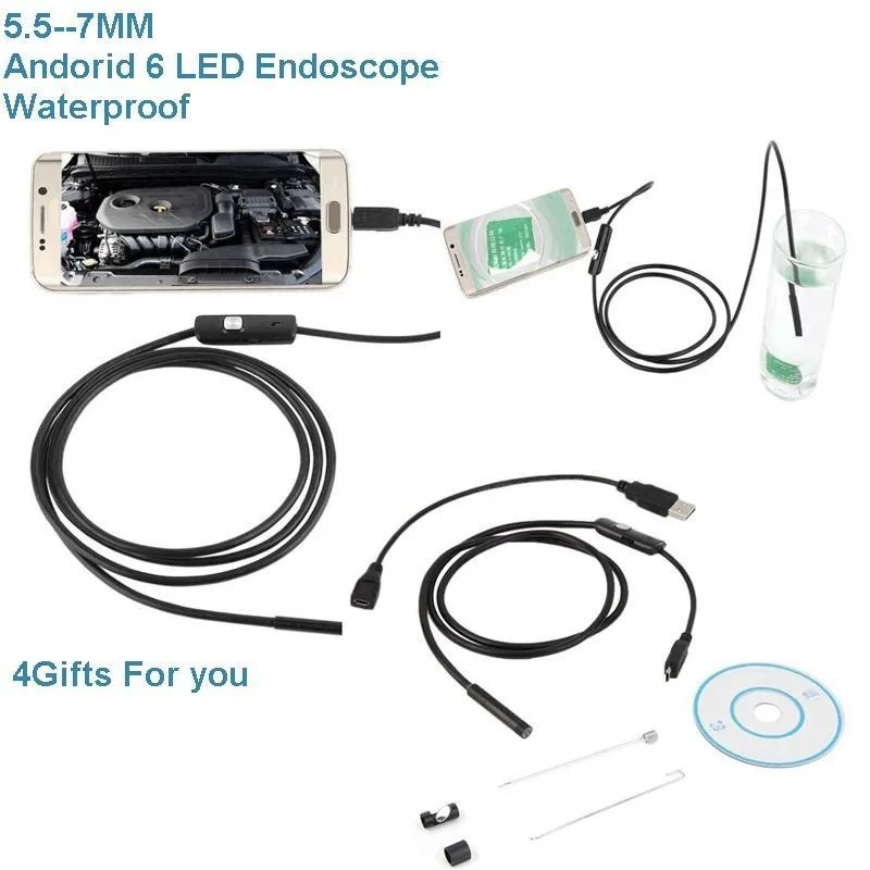 ECbidbuy ECbidbuy NK10 8mm IP67 USB Inspection Camera 640x480 30fps — product photo
