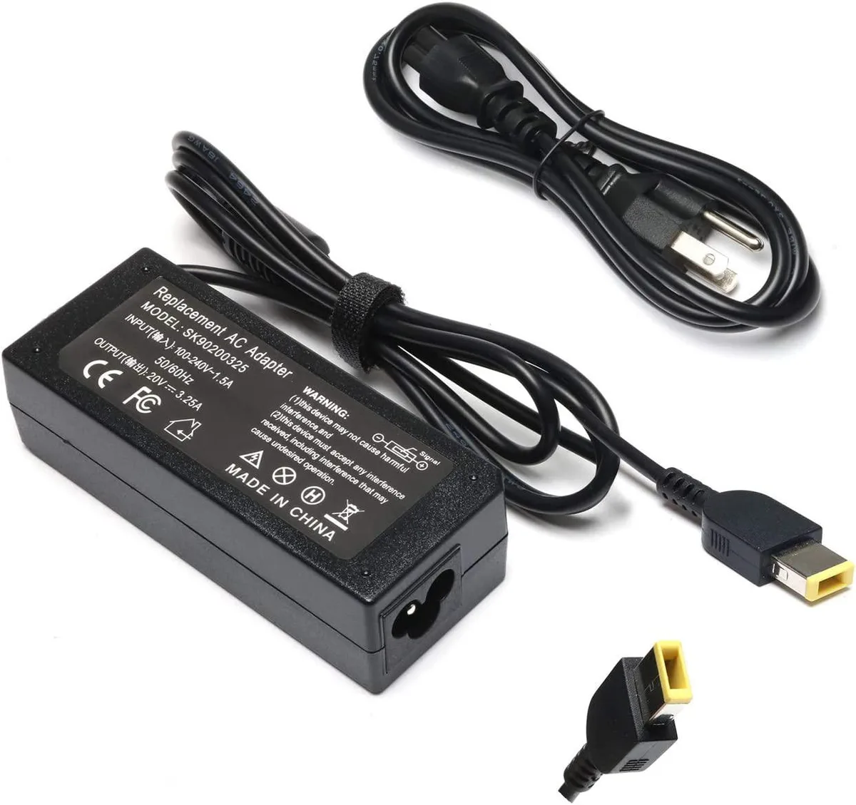 myVolts myVolts 65W 20V 3.25A USB Adapter Laptop Charger — product photo