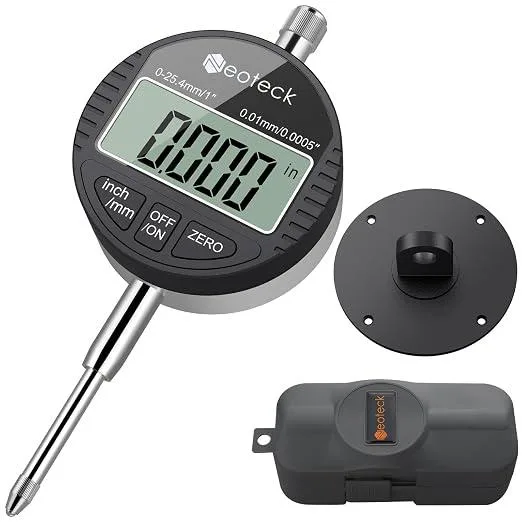 BFKK BFKK Digital Dial Indicator 25.4mm .01mm .0005in Black — product photo