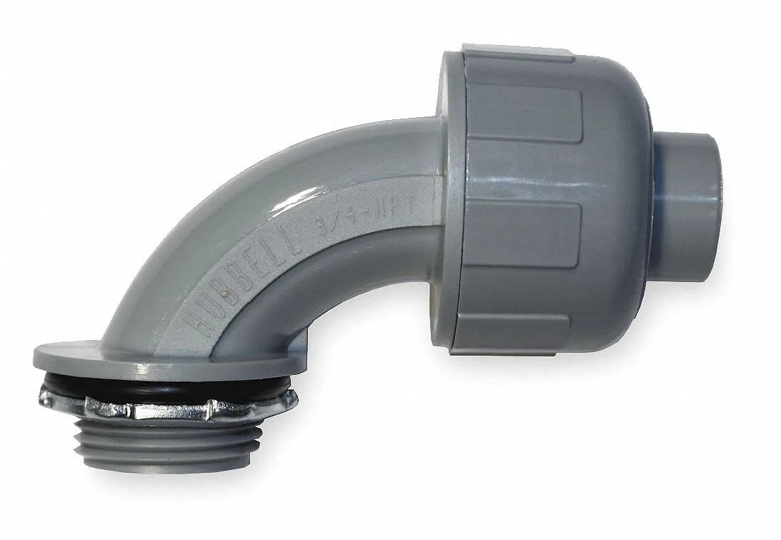 Hubbell Incorporated Hubbell Incorporated P0759NGY Conduit 3/4 in 90 Degrees Gray — product photo