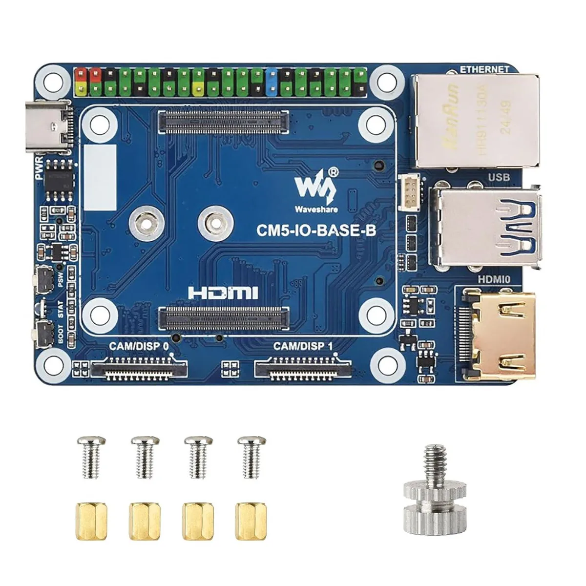 LORDWORLD LORDWORLD CM5 Base Board B EEPROM Encryption Chip 40PIN GPIO development board — product photo