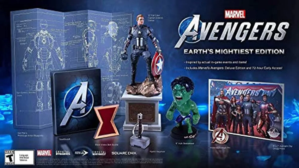 SQUARE ENIX USA SQUARE ENIX USA Marvel's Avengers Earth's Mightiest Edition ps4 video game — product photo