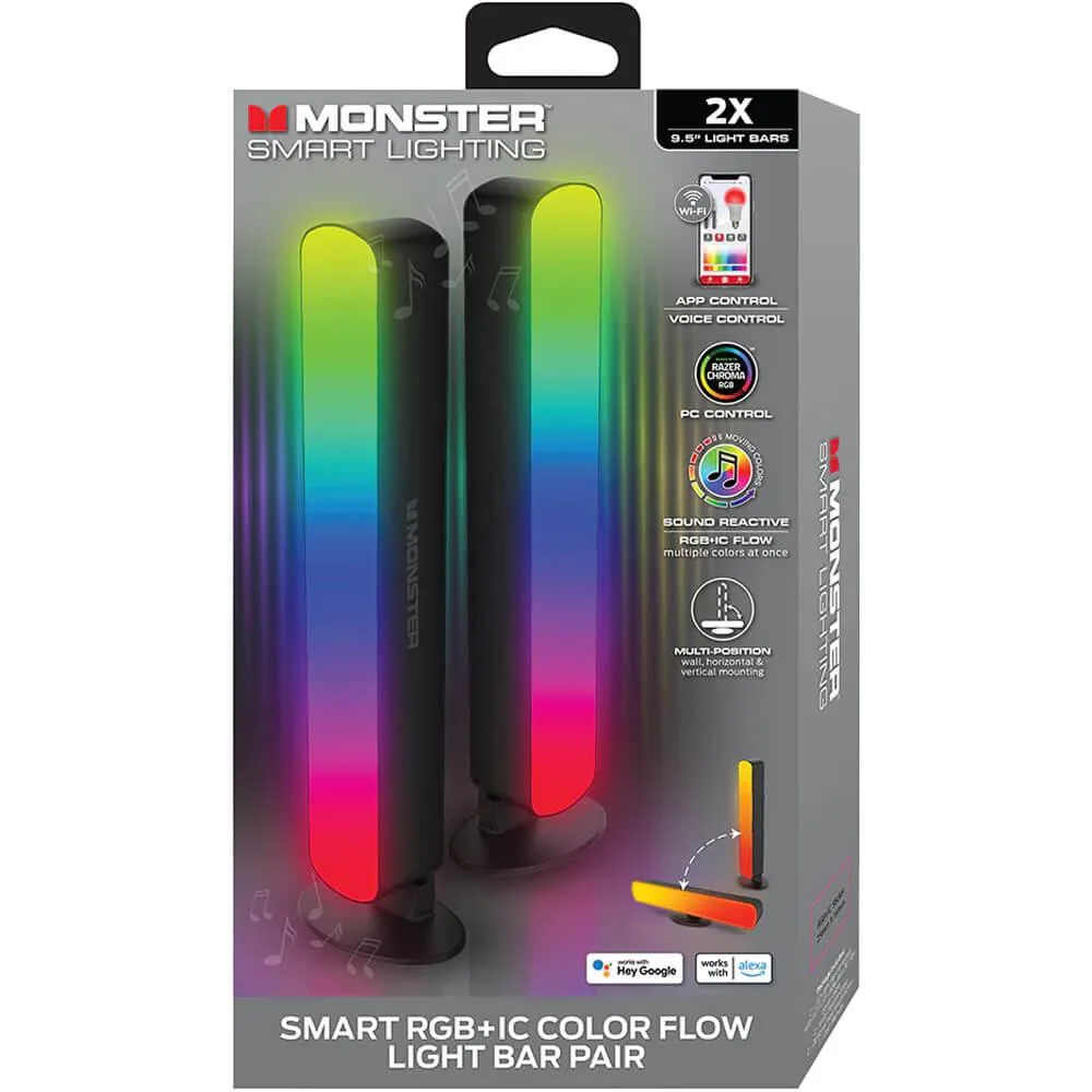 Monster Monster MNW72024ICM Smart LED Light Bars 2 Pack — product photo