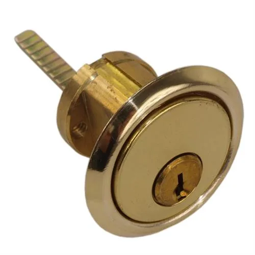 Kaba Group Kaba Group 7015SX03 Polished Brass Rim Cylinder Door Lock 35-57mm — product photo