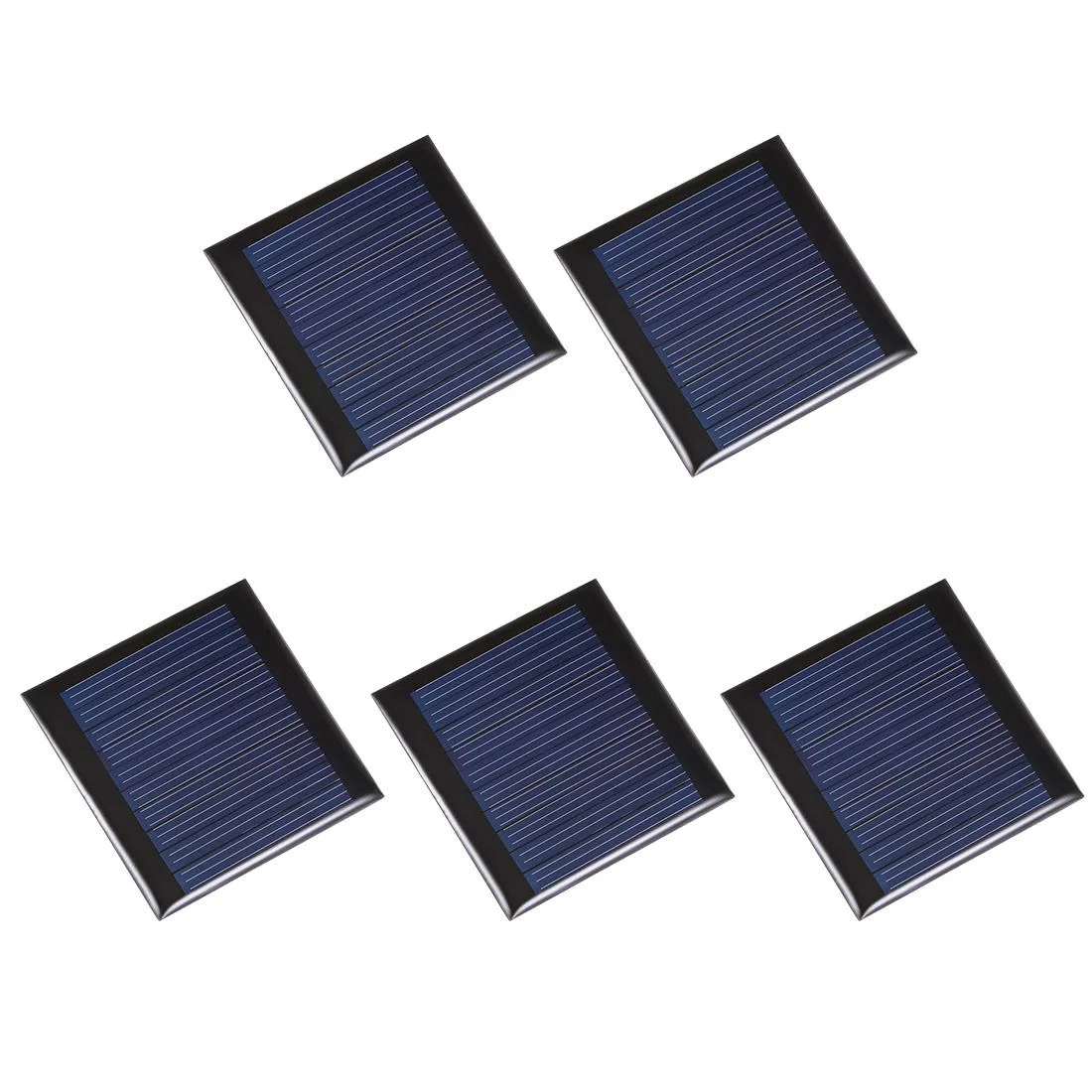 Unique-Bargains Unique-Bargains 5Pcs 0.25W 5V Poly Solar Panel — product photo