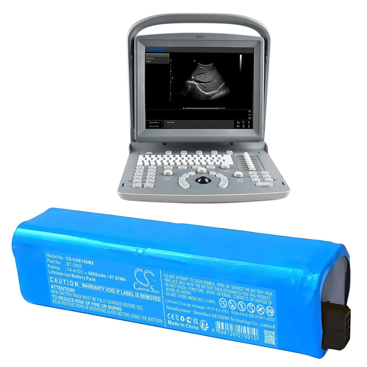  Cameron Sino BT-2500 5200mAh 14.4V lithium polymer battery — product photo