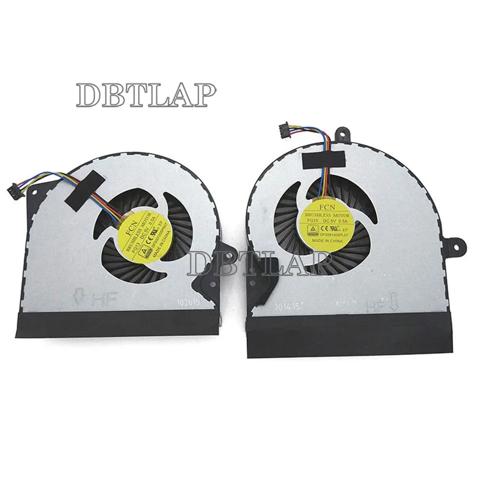 DBTLAP DBTLAP CPU GPU cooler fan for ASUS G751 series laptop cooling pad — product photo