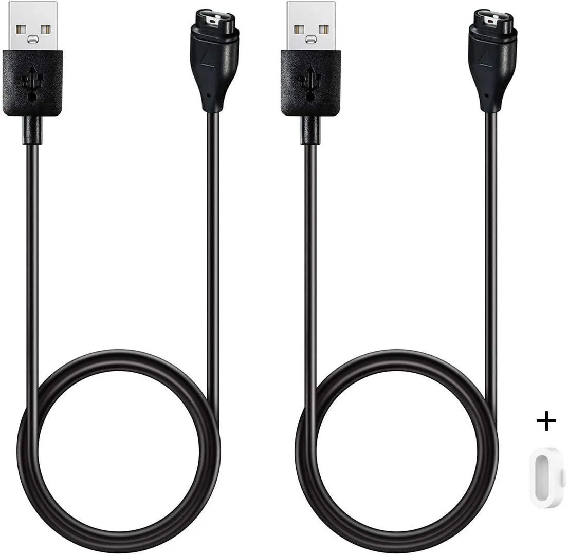 Chessex Chessex Replacement Charger for Garmin Vivoactive 4/4S with Dust Plug 2 Pack — product photo
