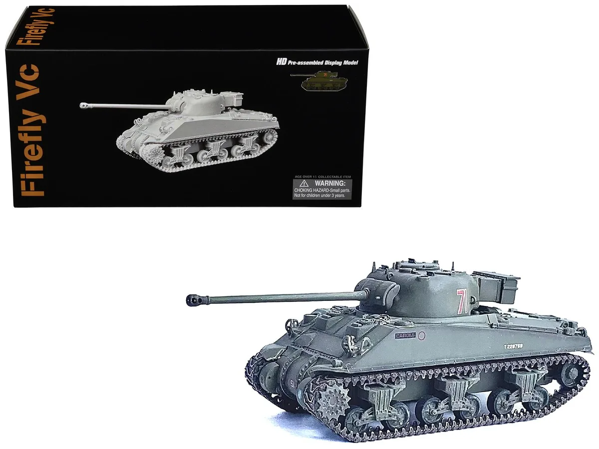 Dragon Models Dragon Models British Sherman Firefly Vc Tank #71 13th/18th Hussars 1/72 NEO Dragon Armor hobby collectible — product photo
