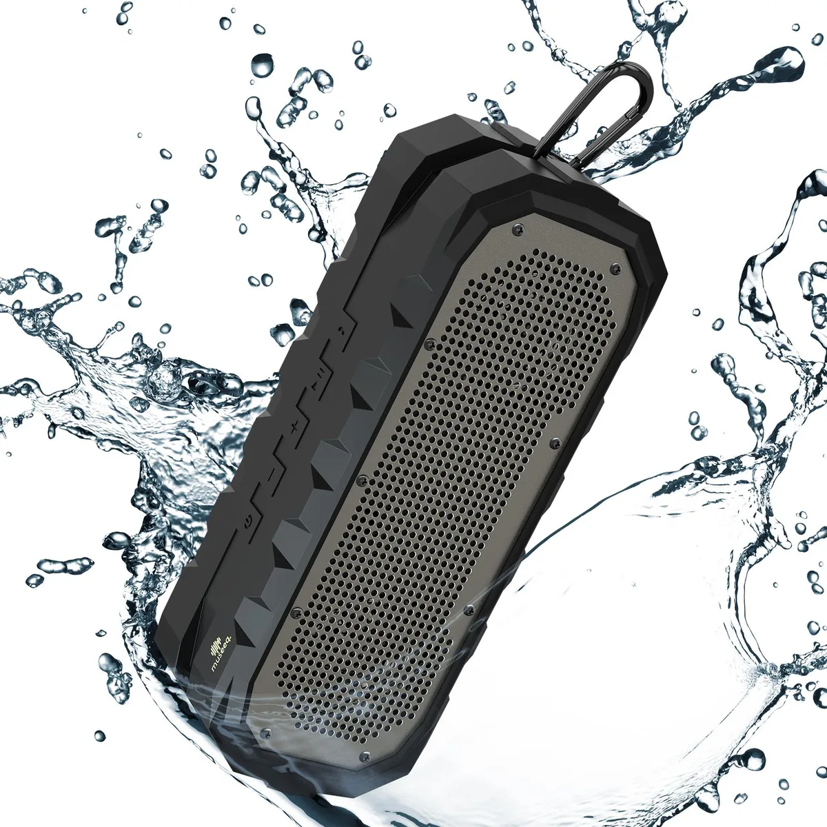 museeq museeq Bluetooth 4.0 Portable Speaker IPX5 3000mAh 6W Black — product photo