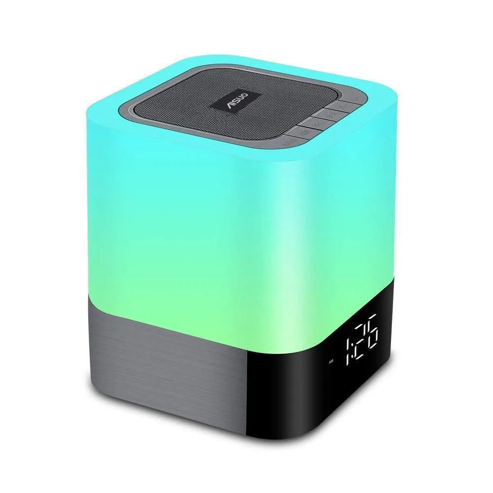 Alphacool Alphacool 5 in 1 Bluetooth 4.0 Night Light Speaker Clock — product photo