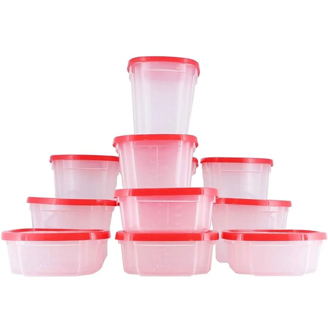 As Seen On TV As Seen On TV Smart Spin Expansion Pack Blue 4×8 oz 4×16 oz 4×24 oz 12 lids — product photo