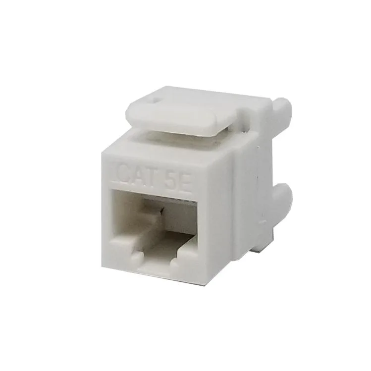 Logico Logico KJ5311-01 Cat5e Keystone Jack White 110 Punchdown 8P8C 180° — product photo