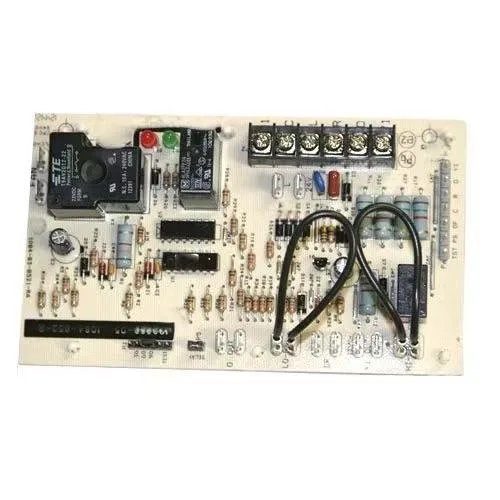 White rectangular plastic circuit board with LCD or LED display, model 16V38
