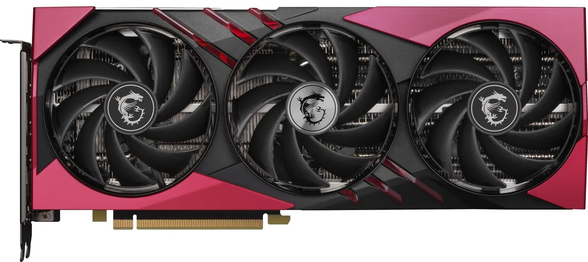 MSI MSI RTX 4070 SUPER 12G GAMING X SLIM MLG graphics card — product photo