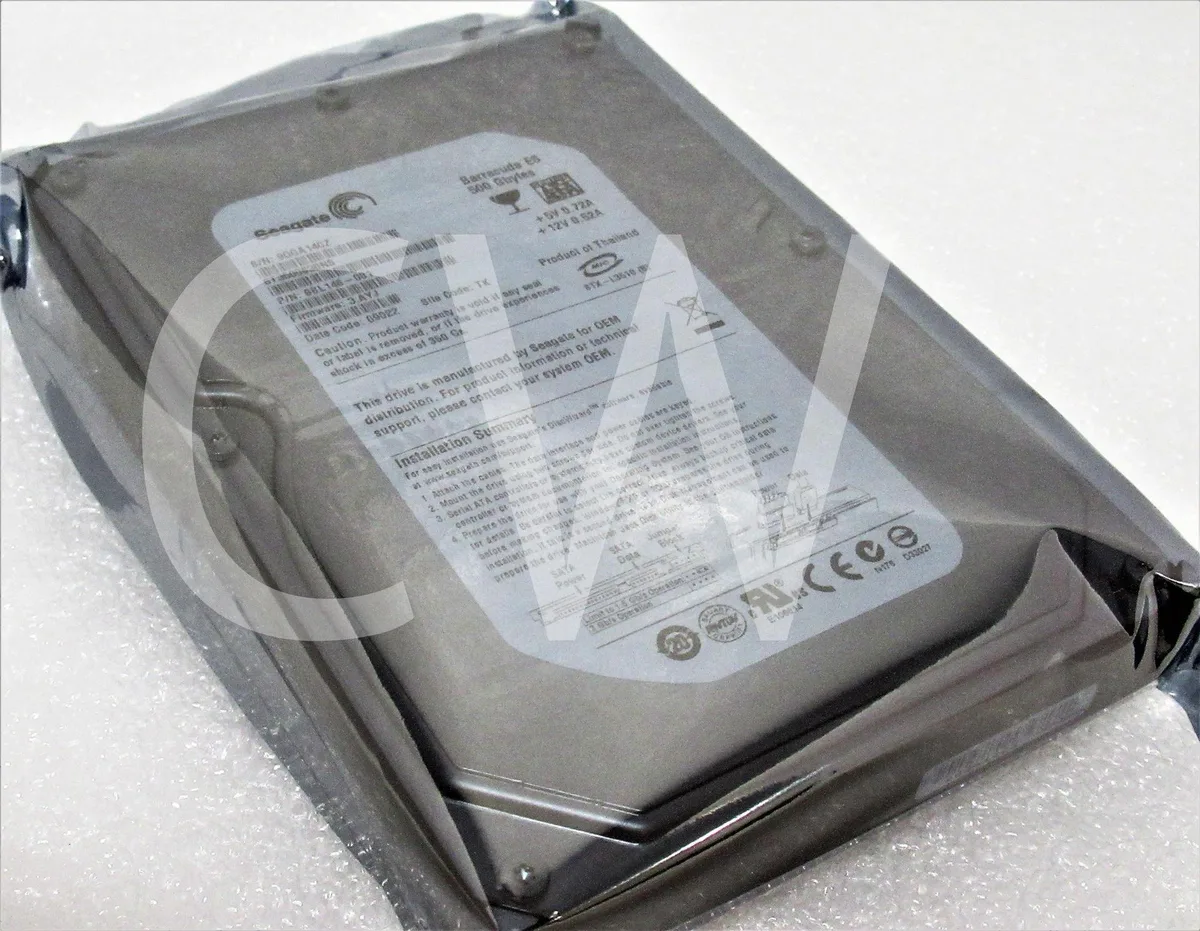 Seagate Seagate Barracuda ES ST3500630NS 500GB 7200RPM 16MB 3.5" SATA internal hard drive — product photo