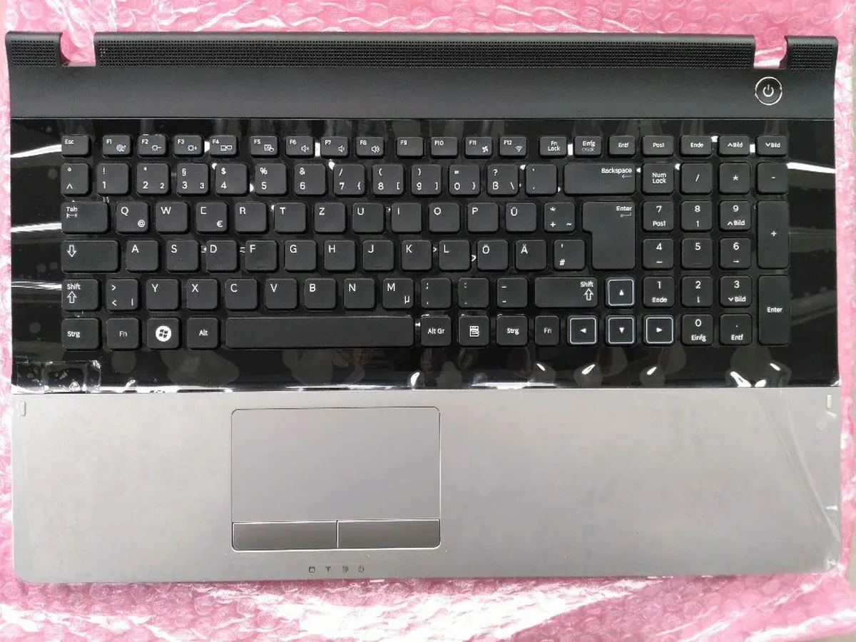 OIAGLH OIAGLH Laptop Keyboard 300E7A 305E7A with Touchpad Palmrest Black — product photo