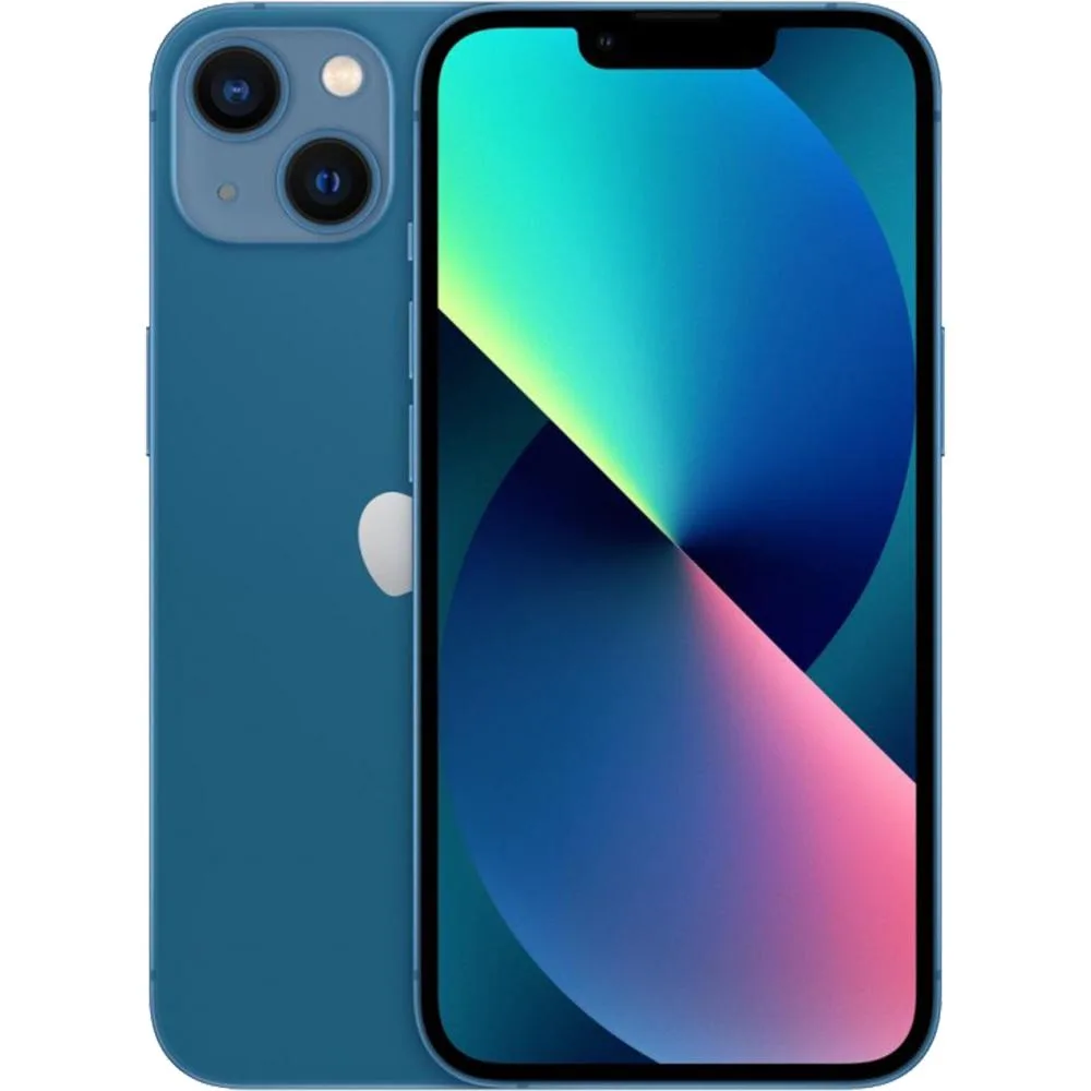 Apple Apple iPhone 13 A2482 128GB Blue cell phones - unlocked — product photo