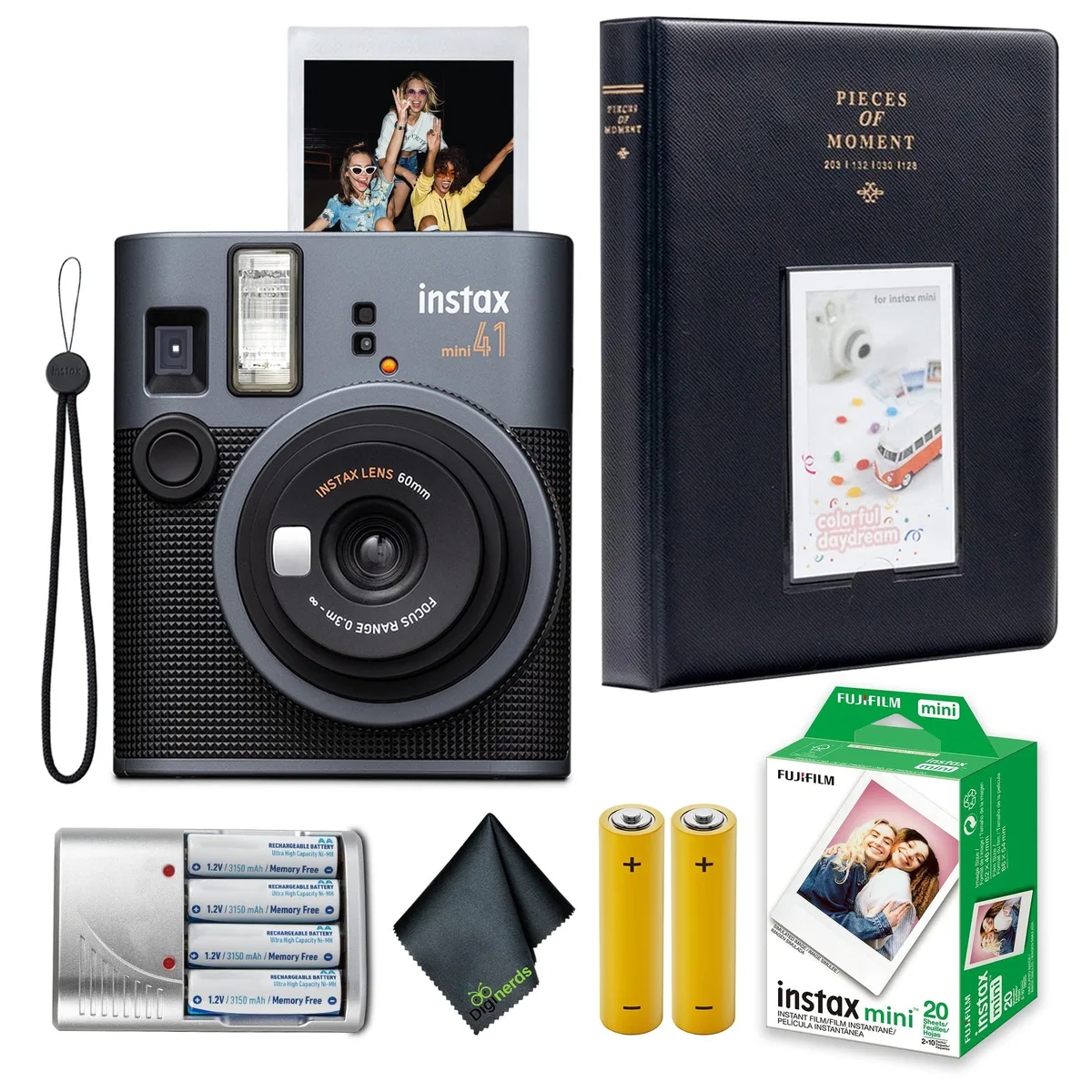 FUJIFILM FUJIFILM Instax Mini 41 Instant Film Camera Bundle 20 Sheets — product photo