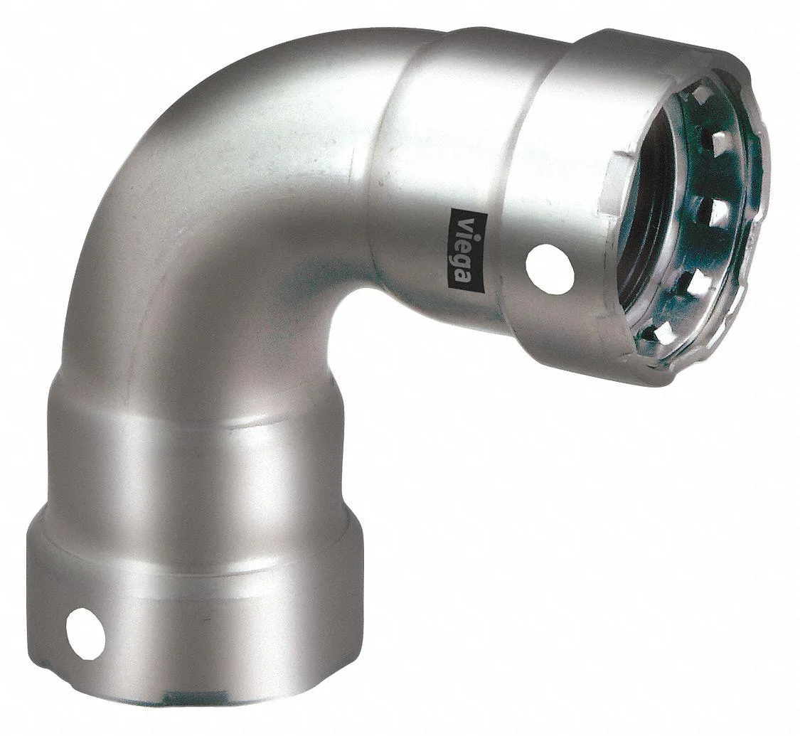 Viega Viega 95005 Press-Fit Elbow 1/2" Stainless 304 — product photo