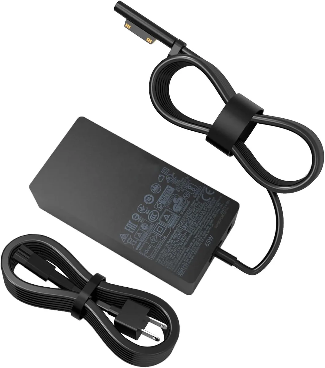 Kenuco Kenuco 65W AC Adapter for Surface Pro 10 9 8 7+ 7 6 5 4 3 X Studio 1 — product photo