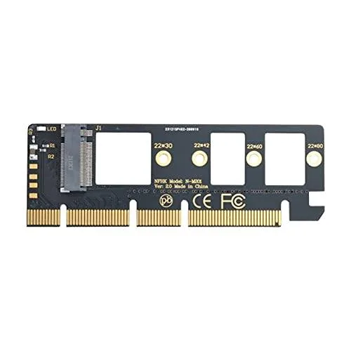 LORDWORLD LORDWORLD M-Key NVME M.2 to PCI-E 3.0 16x X4 Adapter Without Bracket — product photo