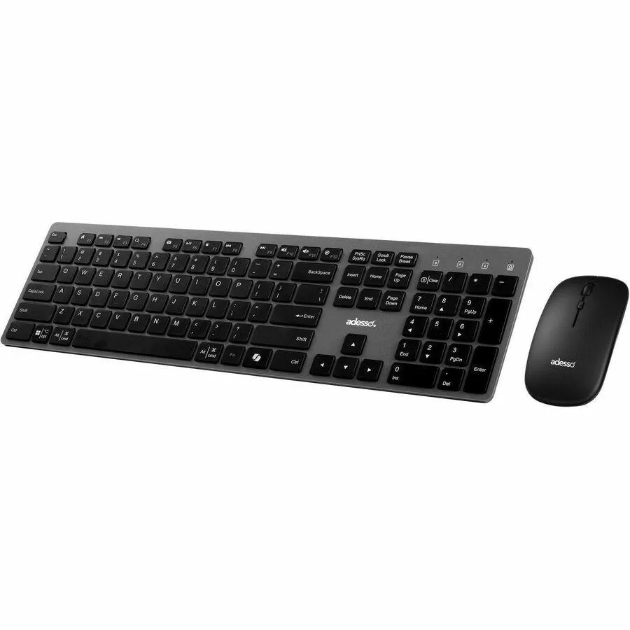 Adesso Adesso WKB7300CB wireless gaming keyboard with 2.4 GHz dongle — product photo