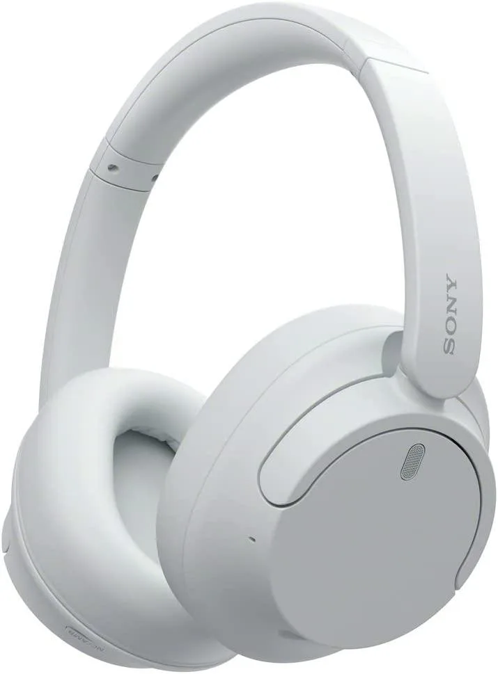 Sony Sony WH-CH720N White Noise-Cancelling Headphone 35hrs 30mm 325ohm 108dB 1.2m 3.5mm .42kg 2.4GHz Bluetooth 2023 — product photo