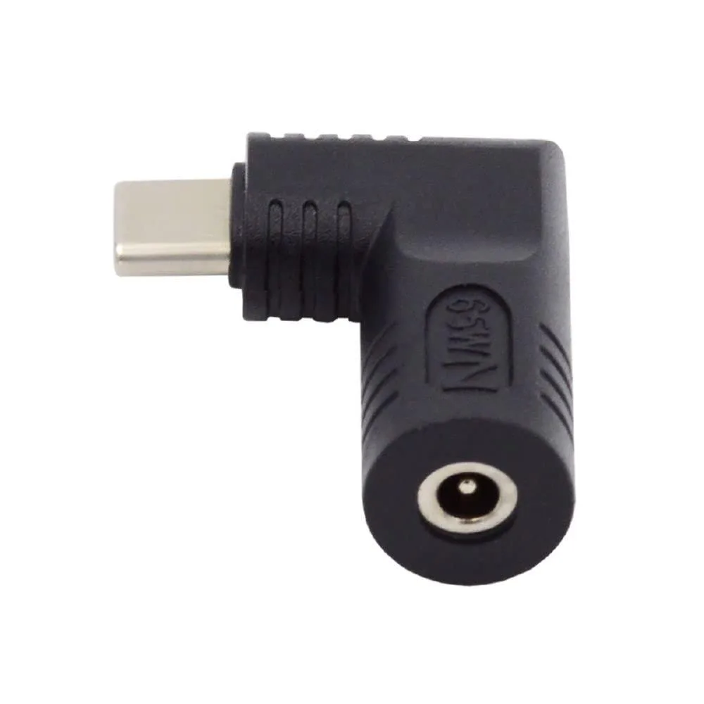 LORDWORLD LORDWORLD DC Jack 3.5x1.35mm to USB-C Adapter 90° 65W — product photo