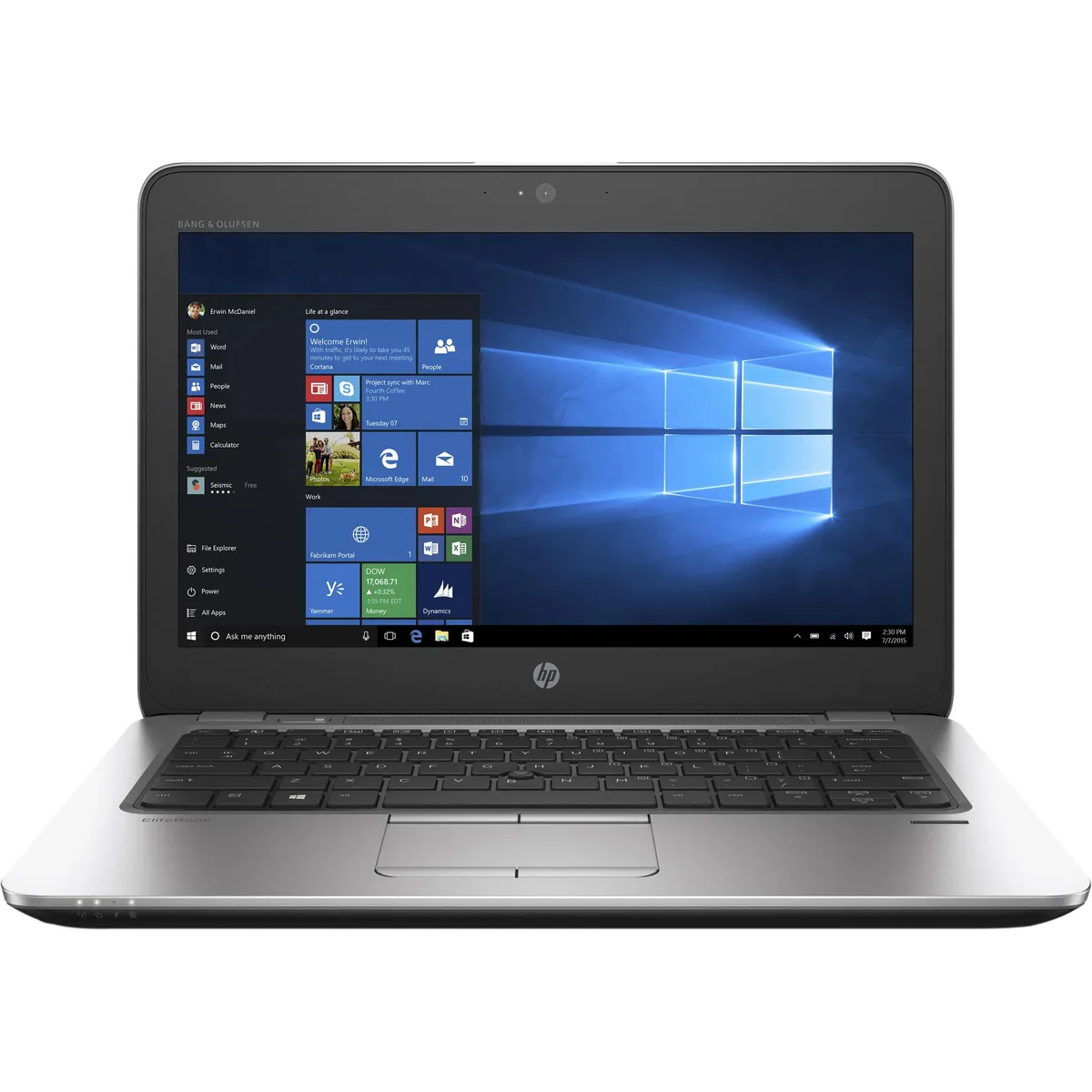 HP HP Elitebook 820 G3 12.5" laptop Intel Core i7 2.60 GHz 8GB 512GB SSD — product photo