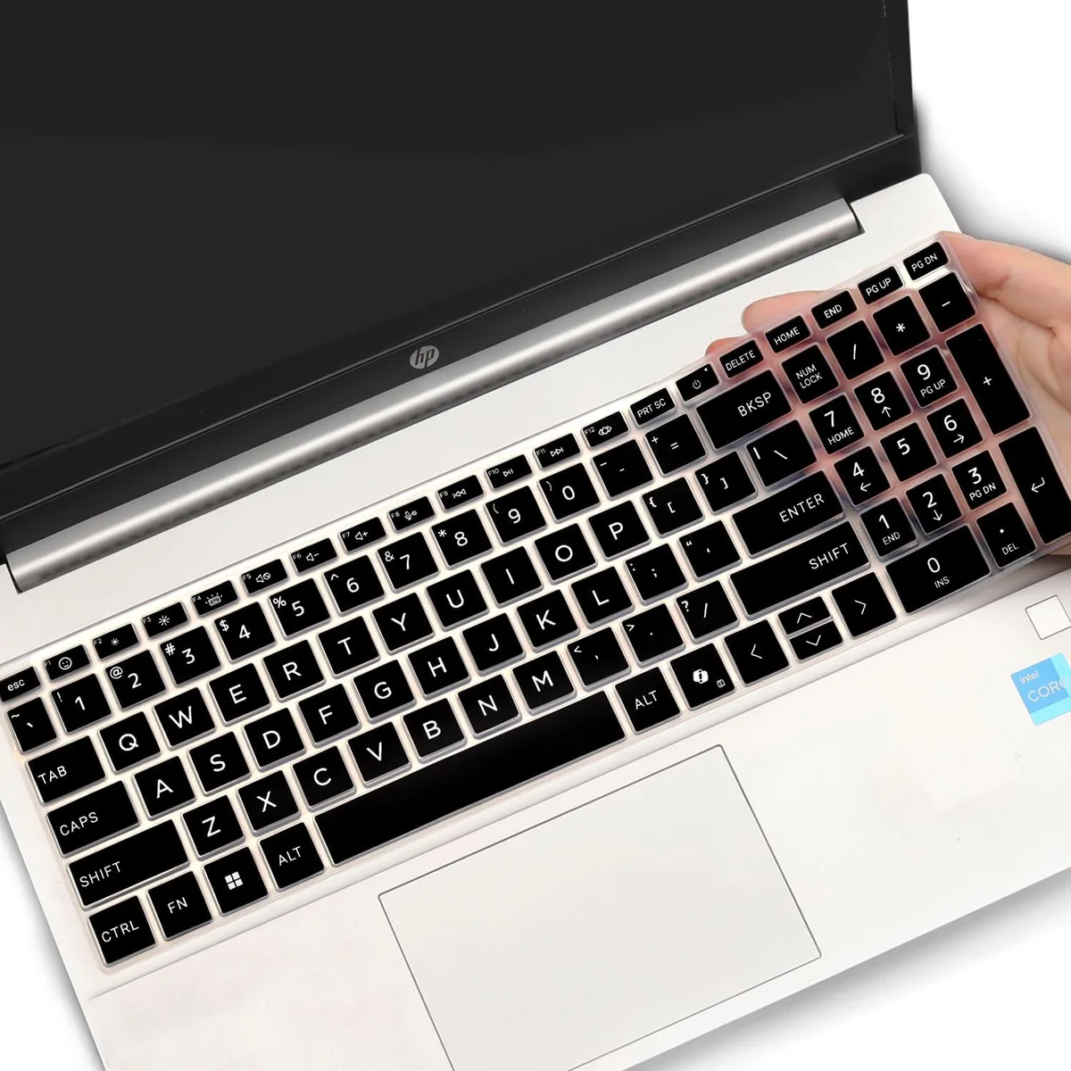  MUBY-GOL Keyboard Cover for HP 15.6" 15-fc 15-fd Series Black — product photo