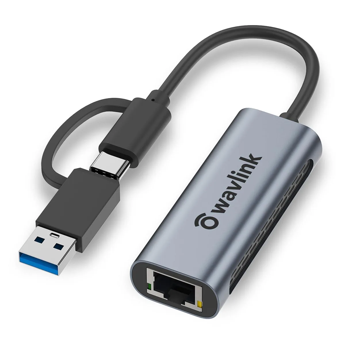 No Sew No Sew NWU330GCA 2.5 Gbps USB-C USB-A network connector — product photo
