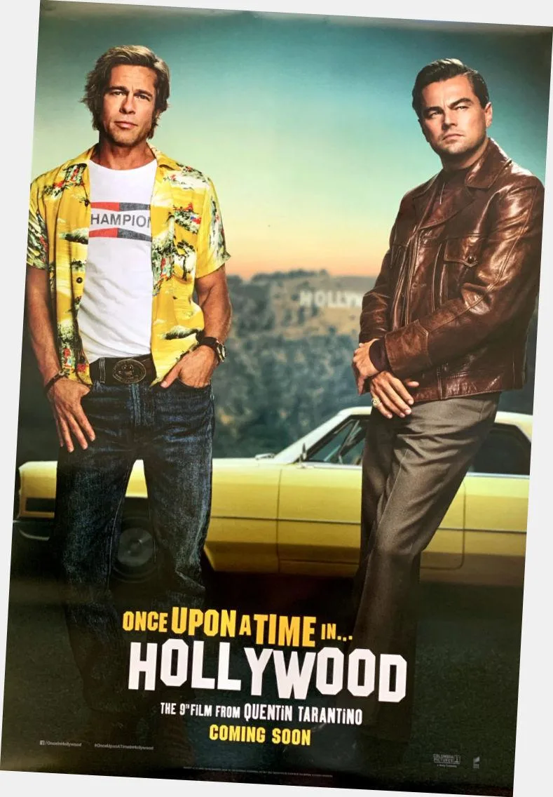 Western Graphic Western Graphic Once Upon a Time In Hollywood Poster 24x36in — product photo