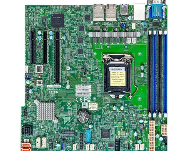 Supermicro Supermicro MBD-X12STH-LN4F-O server motherboard LGA 1200 Intel C256 — product photo