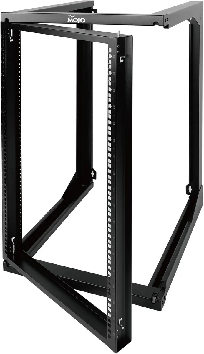 BFKK BFKK 18U Wall Mount Server Rack 24in Depth 16in Mounting Holes Swing Gate — product photo