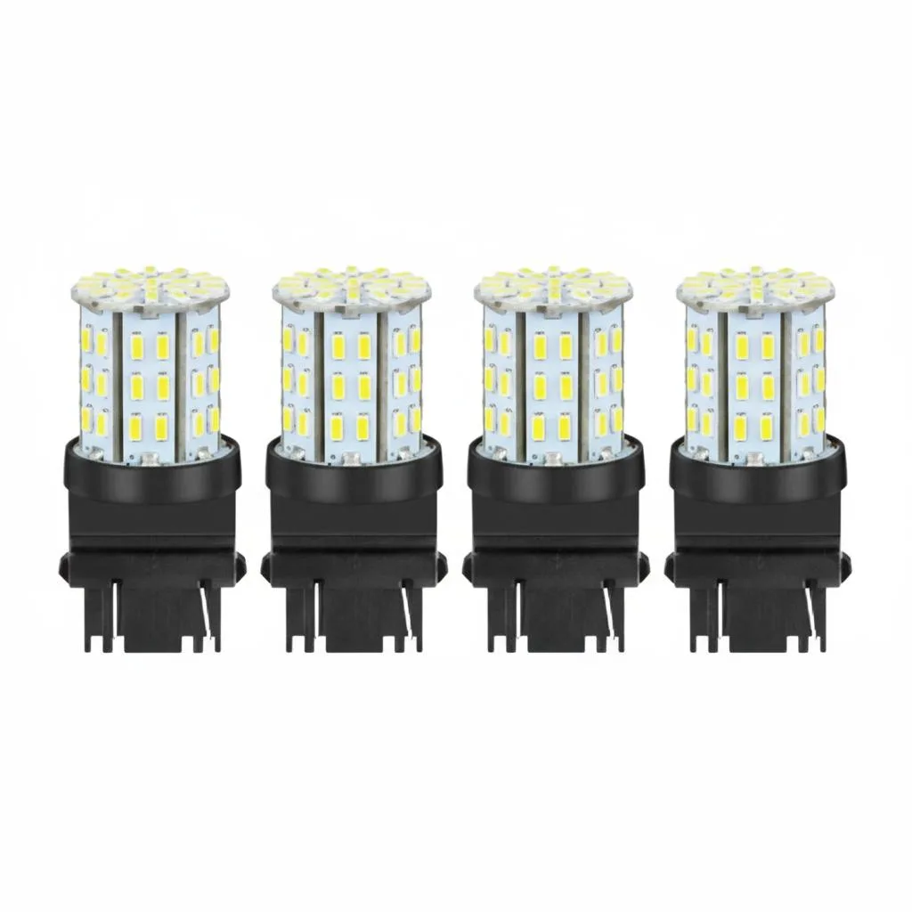 The Perfect Part The Perfect Part 4X 3157 3156 64SMD LED Bulbs 6000K White — product photo