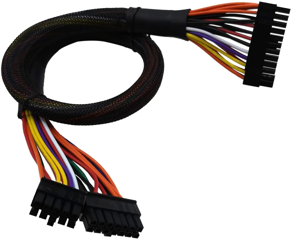 myVolts myVolts 14 Pin + 10 Pin to 24 Pin ATX PSU Adapter Cable 63cm — product photo