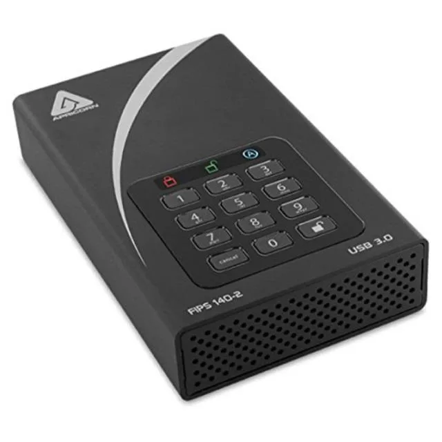 Apricorn Apricorn ADIB082JNFKJQ 16 TB encrypted desktop hard drive — product photo