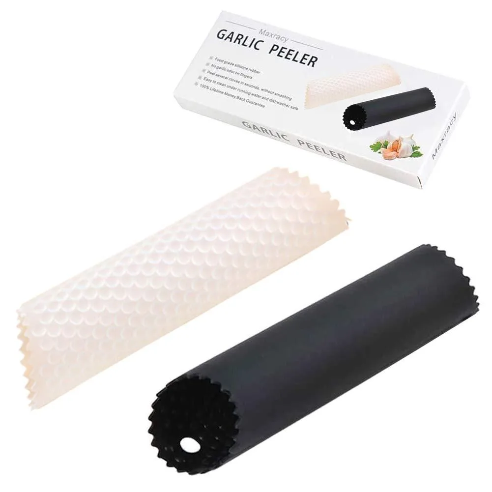  Iwatani FBAYHT000001 2-pack silicone garlic peeler tubes 13×3.5 cm 23 g — product photo
