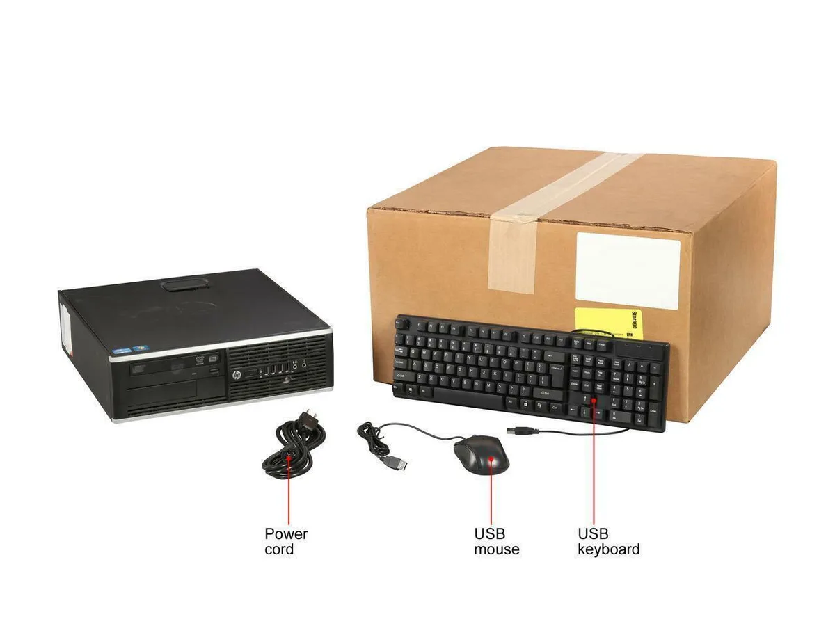 HP HP Compaq Pro 6200 SFF Desktop Security Lock Accessory — product photo