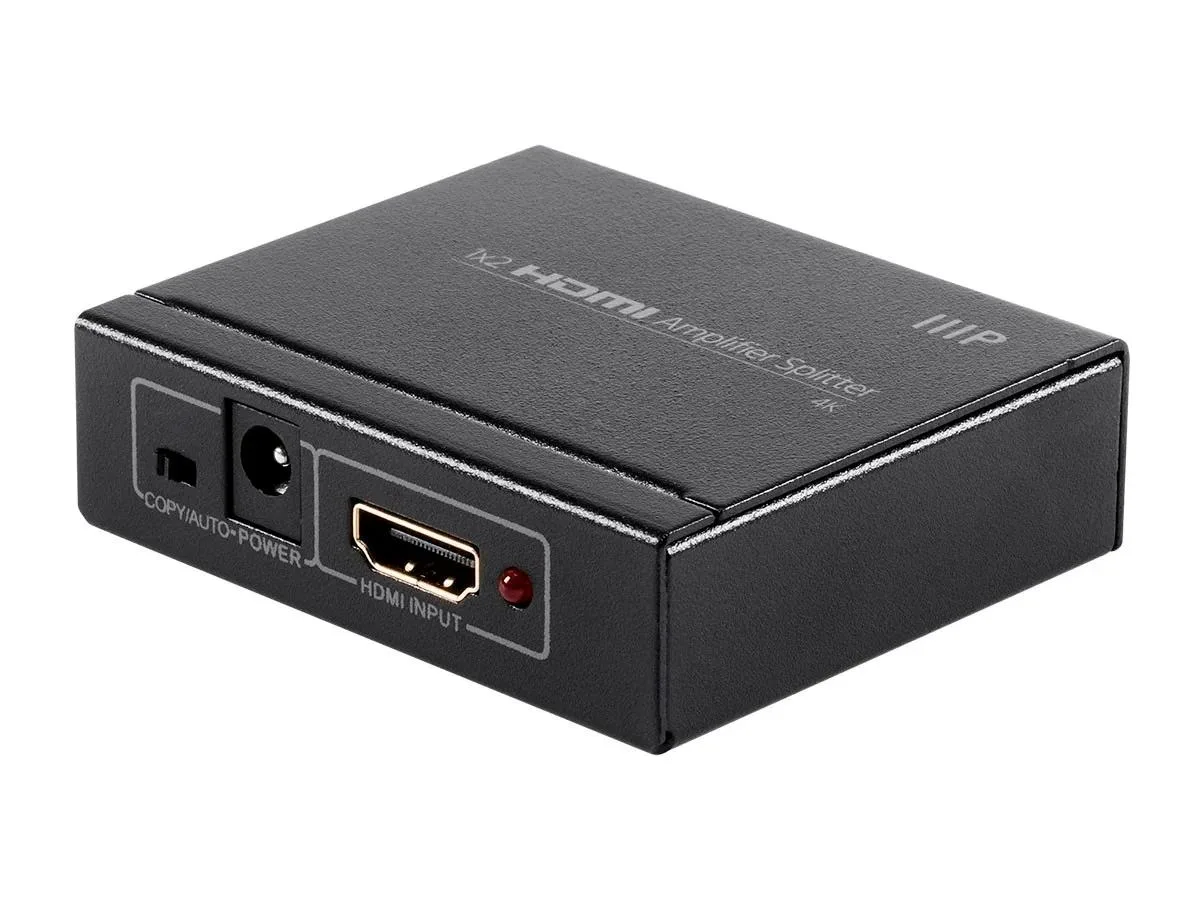 Monoprice Inc. Monoprice 115379 Blackbird 4K 1x2 HDMI video splitter — product photo