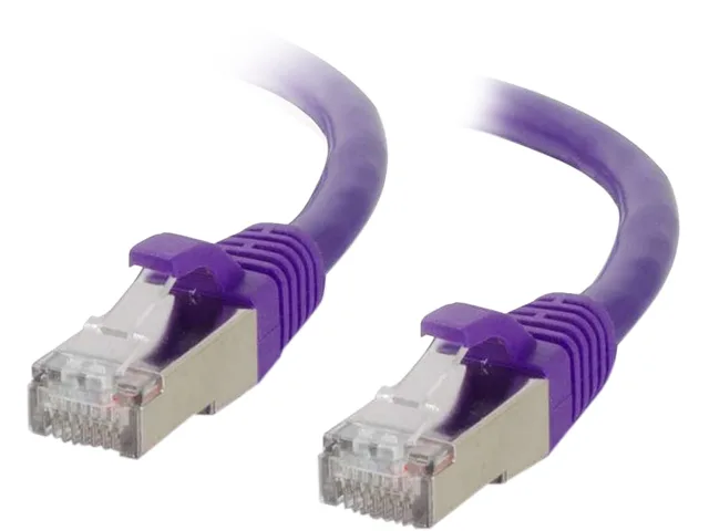 Cables To Go Cables To Go 00902 Cat6 Shielded Network Ethernet Cable 6 ft Purple — product photo