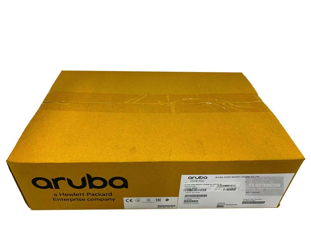 HPE HPE Aruba X382 54 V DC 2750 W Power Supply JL372A — product photo